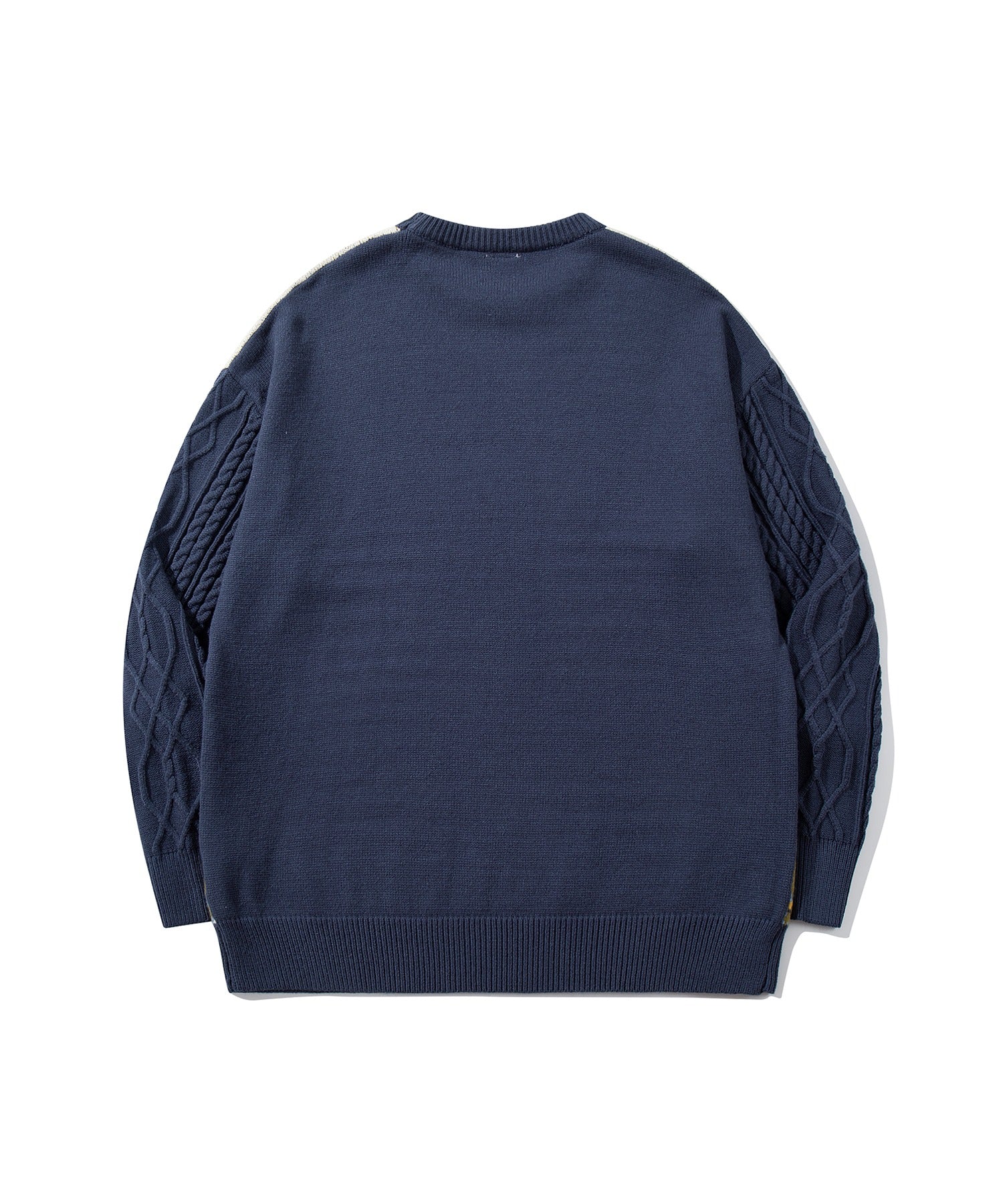 フック HOOK HOOK -original- 牧場柄ニット (ネイビー) ネイビー