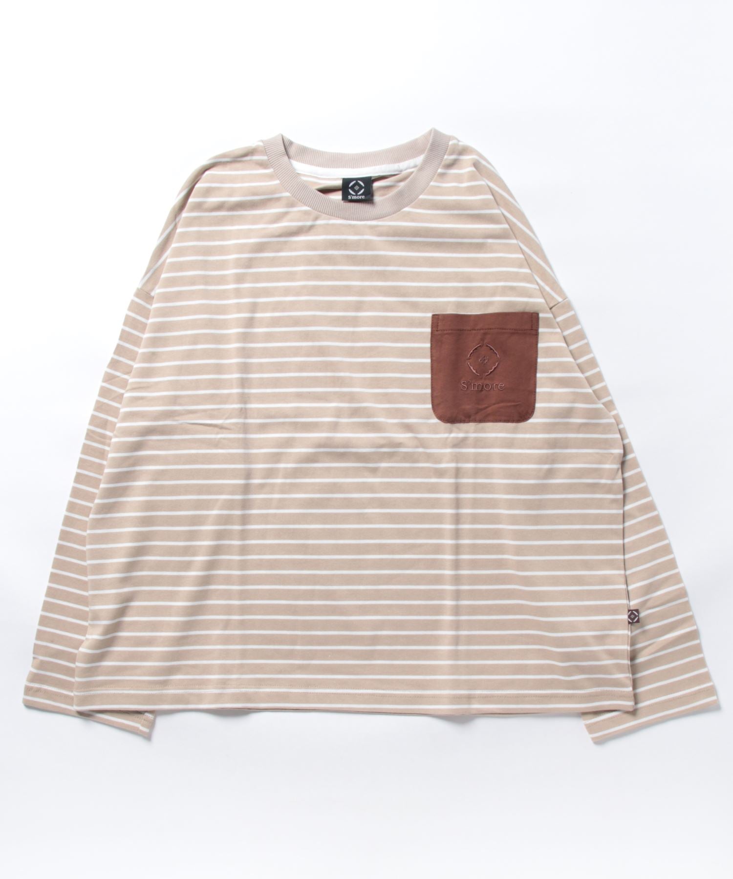 スモア S'more 【 S'more / BORDER POCKET L/S T SHIRTS 】 長袖tシャツ