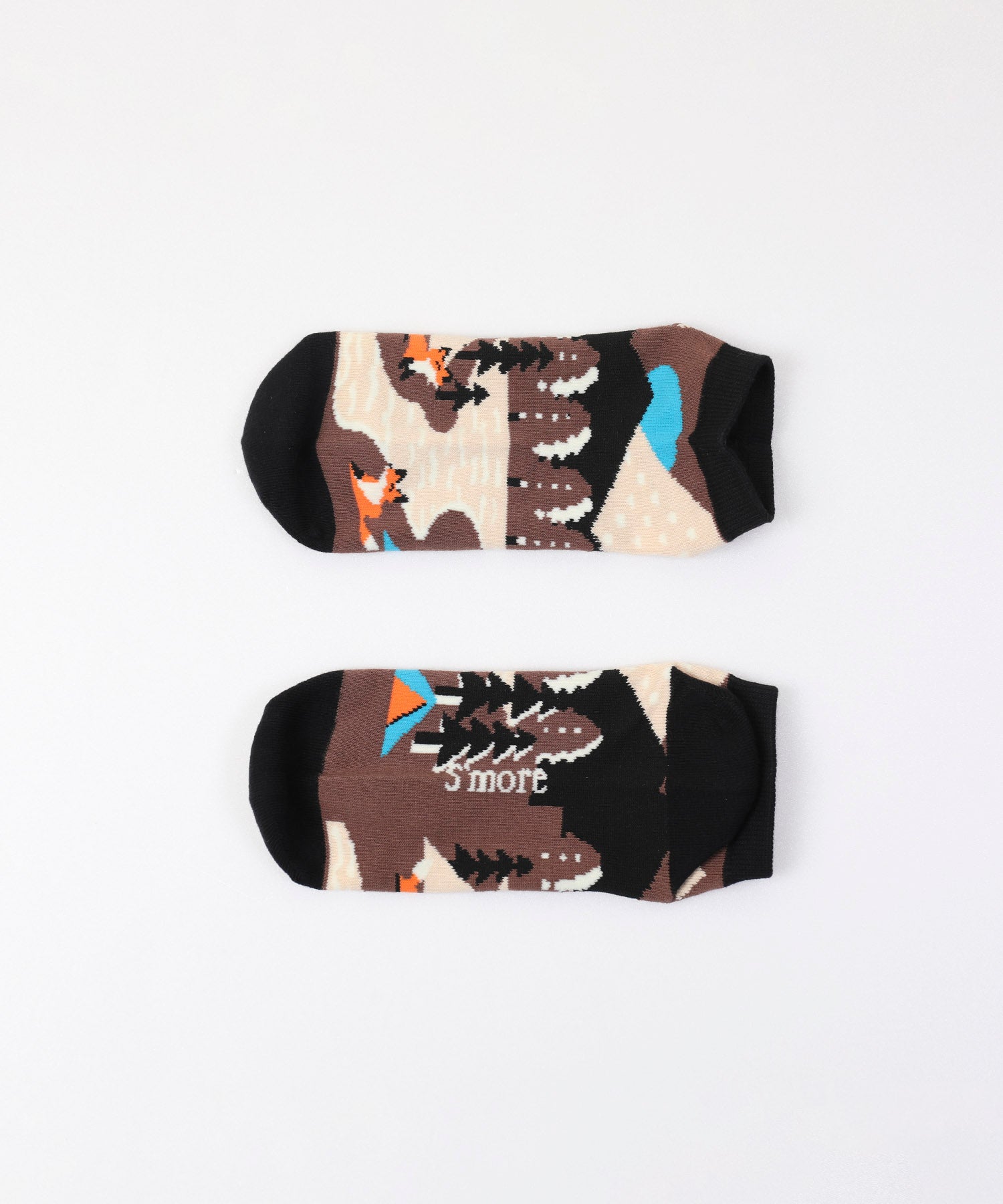 スモア S'more S'more/Forest Animal Pack Socks 3P (Pattern B) (B) B