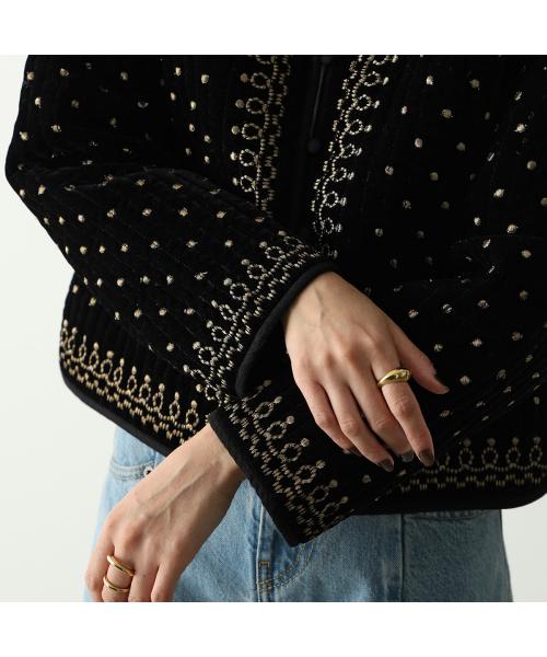トラッゾドンナ TORRAZZO DONNA TORRAZZO DONNA 刺繍ジャケット 6261-354 ヴィンテージ調 (19/BLACK/ブラック) 19/BLACK/ブラック