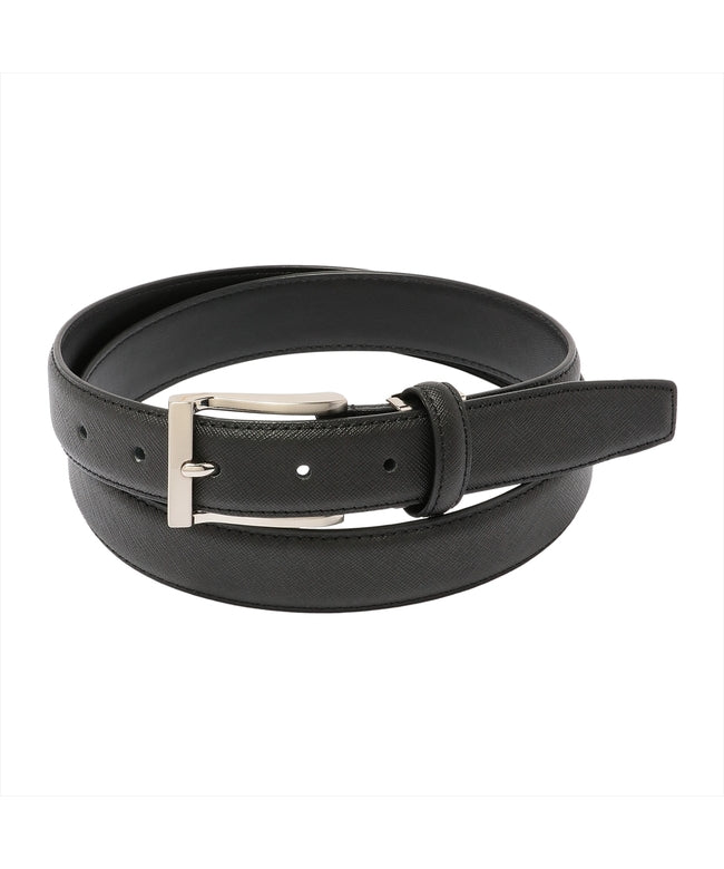 TOKYO SHIRTS Belt Saffiano Leather Adjustable Size 110cm Men's