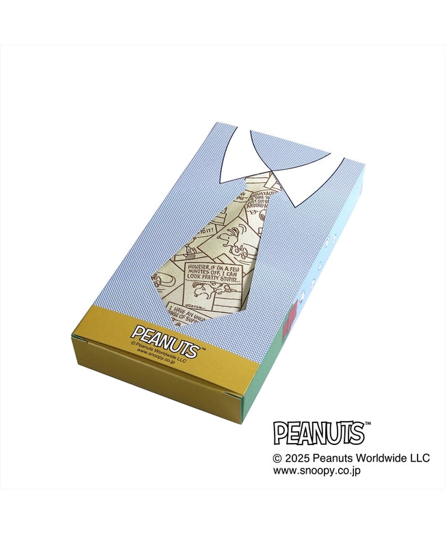 トーキョーシャツ TOKYO SHIRTS 【PEANUTS スヌーピー SNOOPY】 ネクタイ ビジネス ギフト (ネイビー) ネイビー