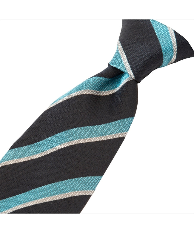 トーキョーシャツ TOKYO SHIRTS ネクタイ 日本製 絹100% 西陣織 ビジネス フォーマル (ブルー) ブルー