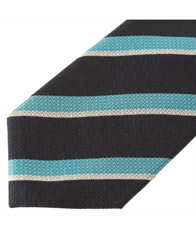 トーキョーシャツ TOKYO SHIRTS ネクタイ 日本製 絹100% 西陣織 ビジネス フォーマル (ブルー) ブルー