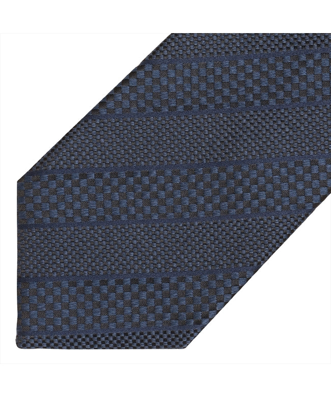 トーキョーシャツ TOKYO SHIRTS ネクタイ 絹100% ベーシック ビジネス フォーマル (ネイビー) ネイビー