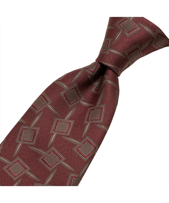 トーキョーシャツ TOKYO SHIRTS ネクタイ 絹100% ベーシック ビジネス フォーマル (エンジ) エンジ