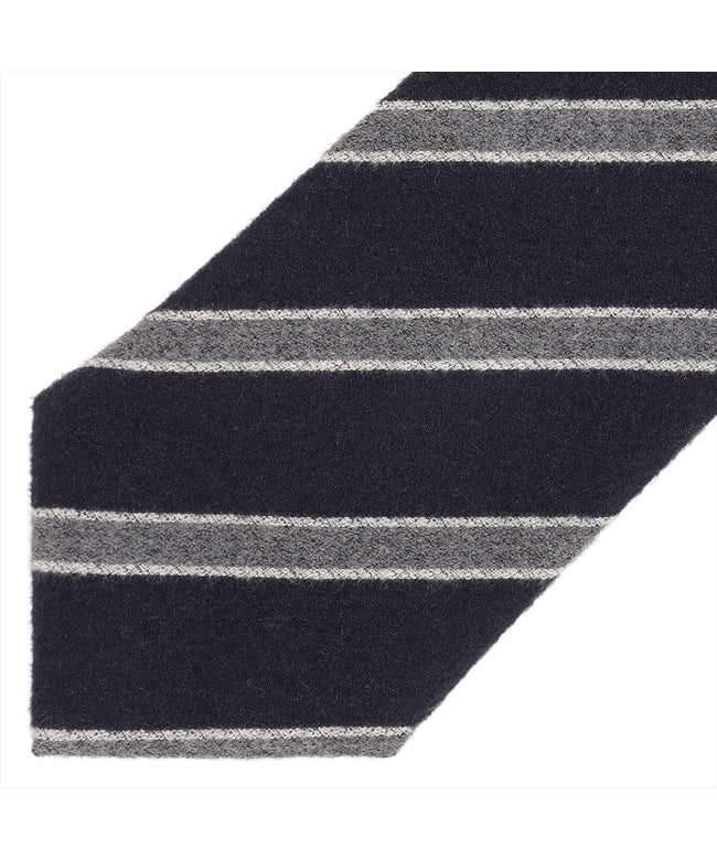 トーキョーシャツ TOKYO SHIRTS ネクタイ 絹100% ベーシック ビジネス フォーマル (ネイビー) ネイビー