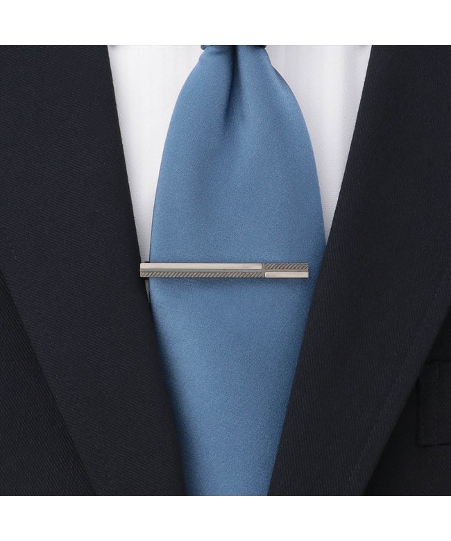 トーキョーシャツ TOKYO SHIRTS タイピンカフスセット ビジネス フォーマル (シルバー) シルバー