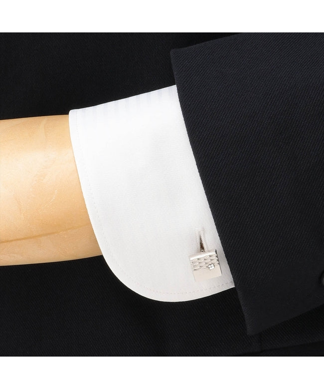 トーキョーシャツ TOKYO SHIRTS タイピンカフスセット ビジネス フォーマル (シルバー) シルバー