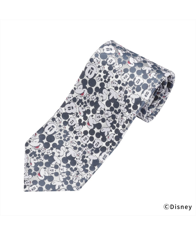 トーキョーシャツ TOKYO SHIRTS 【ディズニー】 ネクタイ ビジネス フォーマル (ホワイト) ホワイト
