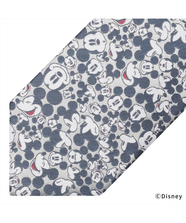 トーキョーシャツ TOKYO SHIRTS 【ディズニー】 ネクタイ ビジネス フォーマル (ホワイト) ホワイト