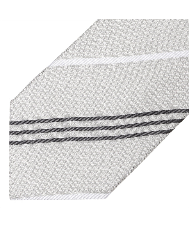 トーキョーシャツ TOKYO SHIRTS ネクタイ 絹100% ベーシック ビジネス フォーマル (オフホワイト) オフホワイト