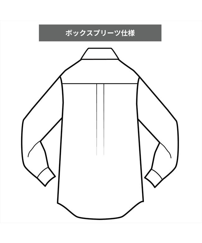 トーキョーシャツ TOKYO SHIRTS 【国産しゃれシャツ】 ボタンダウン 長袖 形態安定 綿100% ピンオックス織り (シロ) シロ