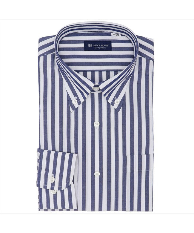 トーキョーシャツ TOKYO SHIRTS ボタンダウンカラー 長袖 形態安定 ワイシャツ