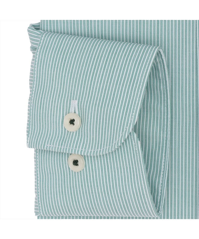 トーキョーシャツ TOKYO SHIRTS ボタンダウン 長袖 形態安定 ワイシャツ (グリーン) グリーン