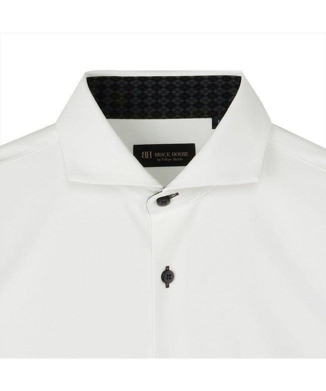 トーキョーシャツ TOKYO SHIRTS デザインカジュアルシャツ ホリゾンタルワイド 長袖 メンズ (ホワイト) ホワイト