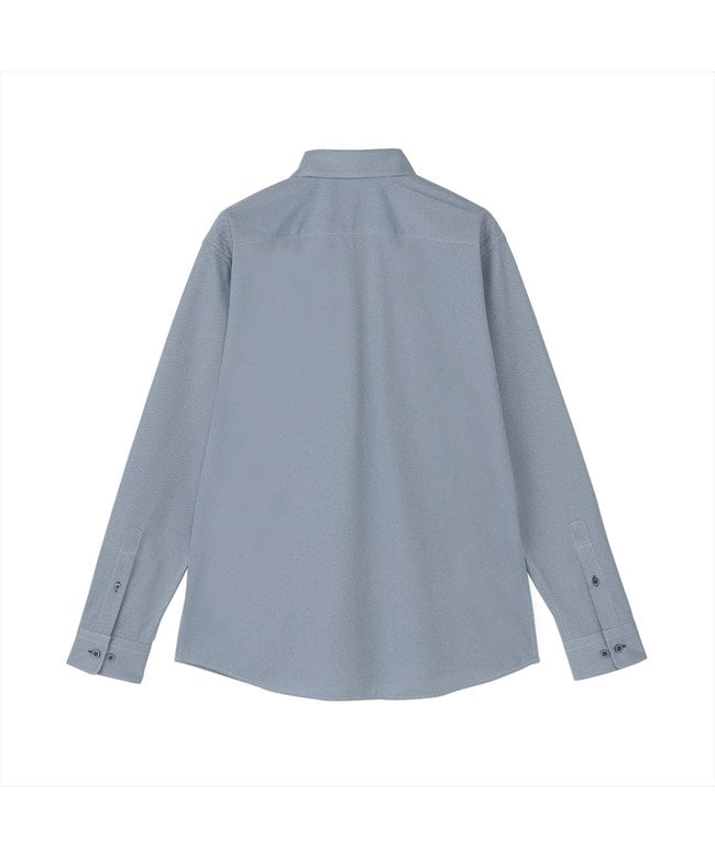 トーキョーシャツ TOKYO SHIRTS カラーテープ カジュアルシャツ ボタンダウン 長袖 メンズ (ブルー) ブルー