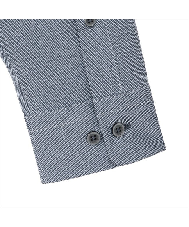 トーキョーシャツ TOKYO SHIRTS カラーテープ カジュアルシャツ ボタンダウン 長袖 メンズ (ブルー) ブルー