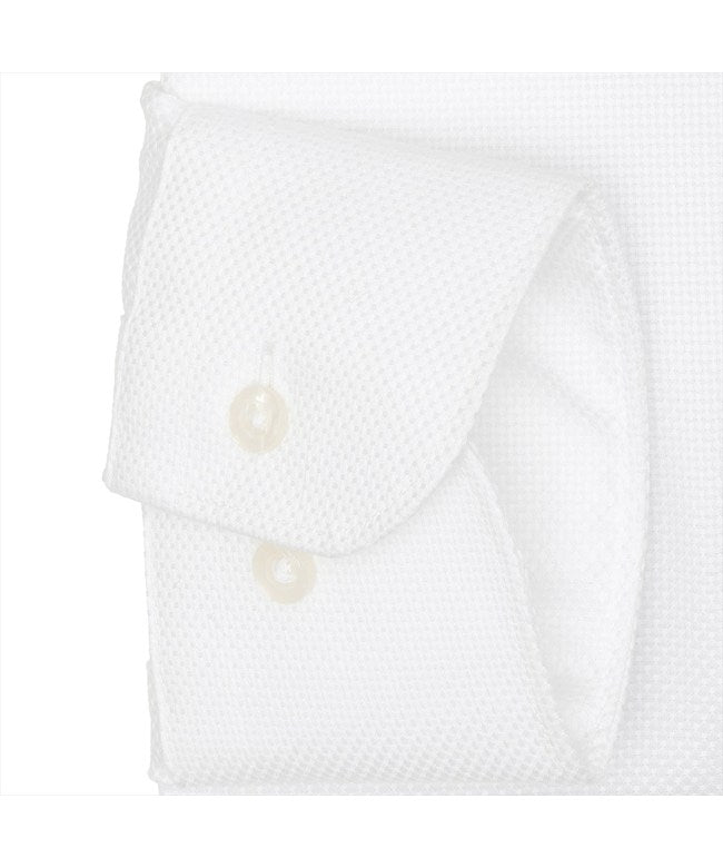 トーキョーシャツ TOKYO SHIRTS 【超形態安定】 ホリゾンタルワイド 長袖 形態安定 綿100% ワイシャツ (ホワイト) ホワイト