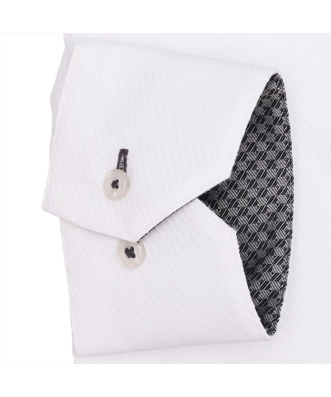 トーキョーシャツ TOKYO SHIRTS 【超形態安定】 ボタンダウン 長袖 形態安定 ワイシャツ (ホワイト) ホワイト