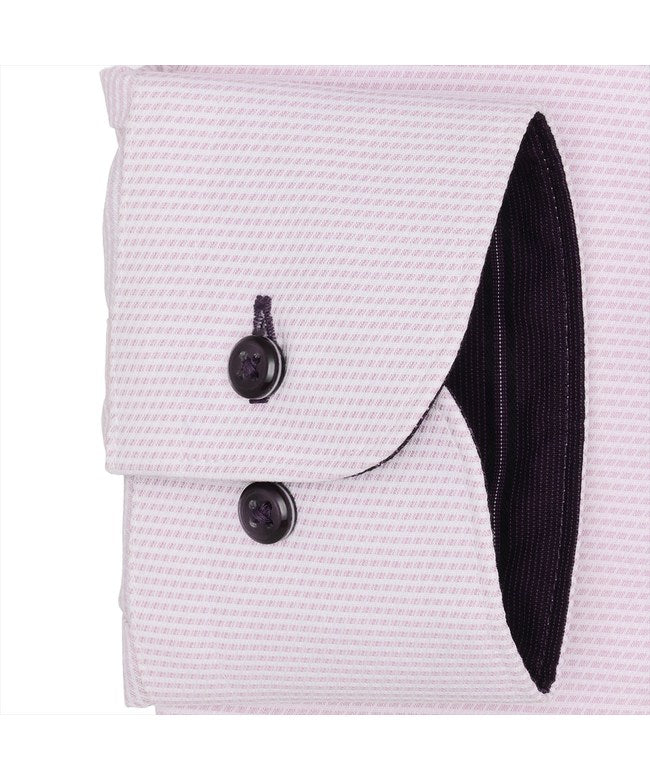 トーキョーシャツ TOKYO SHIRTS 【超形態安定】 ボタンダウン 長袖 形態安定 ワイシャツ (パープル) パープル