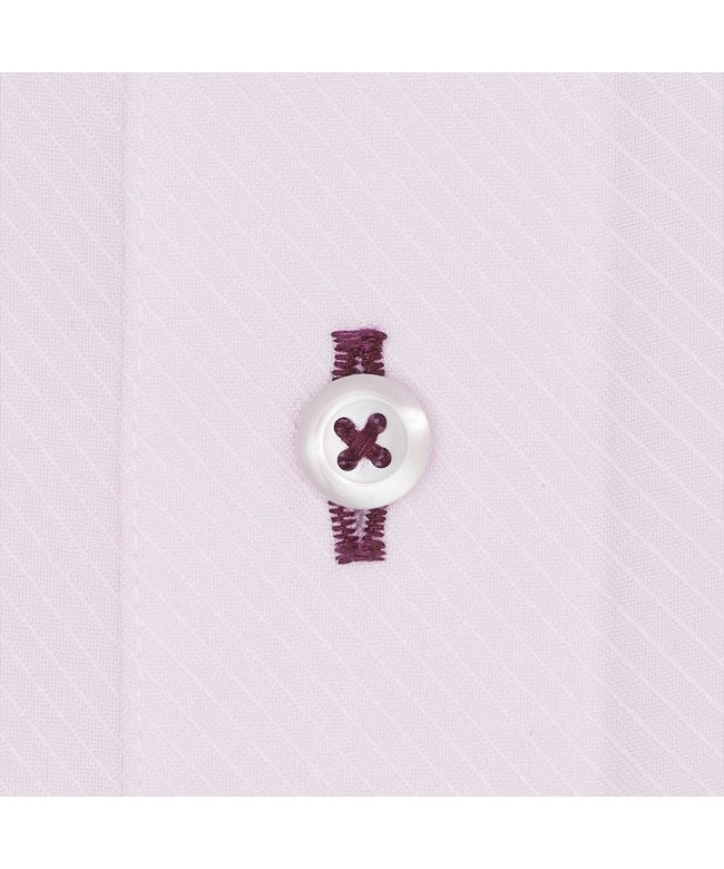 トーキョーシャツ TOKYO SHIRTS 【COFREX】 ボタンダウン 長袖 形態安定 ワイシャツ (ピンク) ピンク