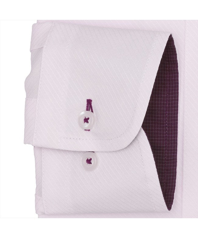 トーキョーシャツ TOKYO SHIRTS 【COFREX】 ボタンダウン 長袖 形態安定 ワイシャツ (ピンク) ピンク