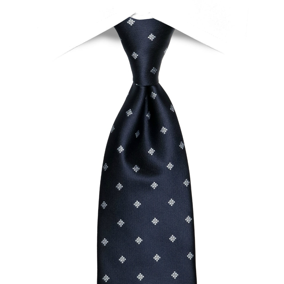 トーキョーシャツ TOKYO SHIRTS ベーシックネクタイ 3本セット 選べる3種類柄 【無地・ストライプ・小紋】 (ネイビー小紋40) ネイビー小紋40