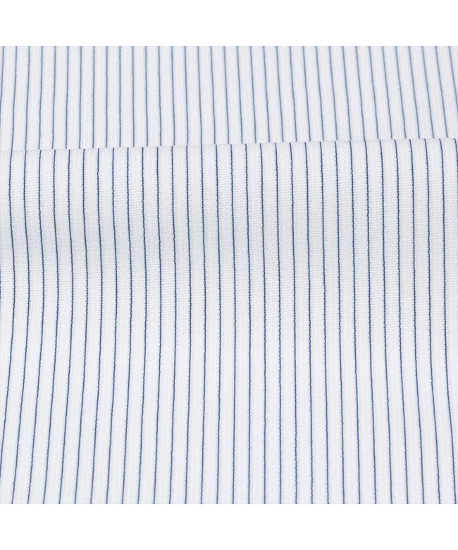 トーキョーシャツ TOKYO SHIRTS 【ストレッチ】 形態安定 ボタンダウンカラー 長袖ニットシャツ (ブルー) ブルー