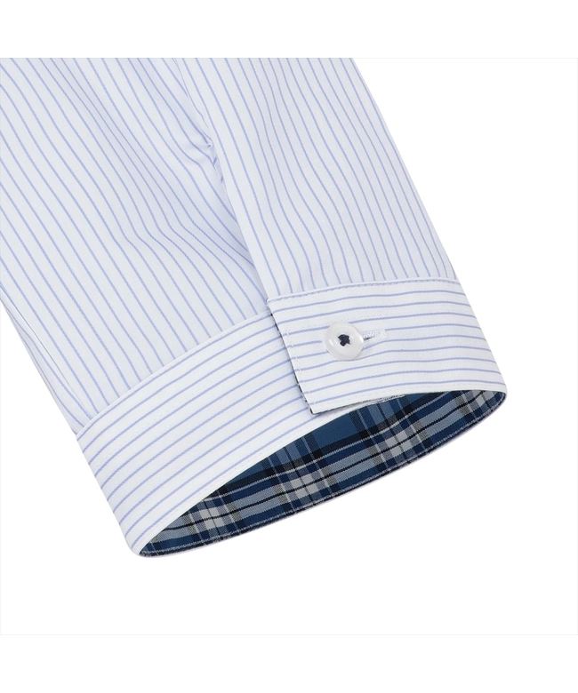 Tokyo Shirts 【Anti-See-Through】 Skipper 3/4 Sleeve Shape-Stable Women's Shirt