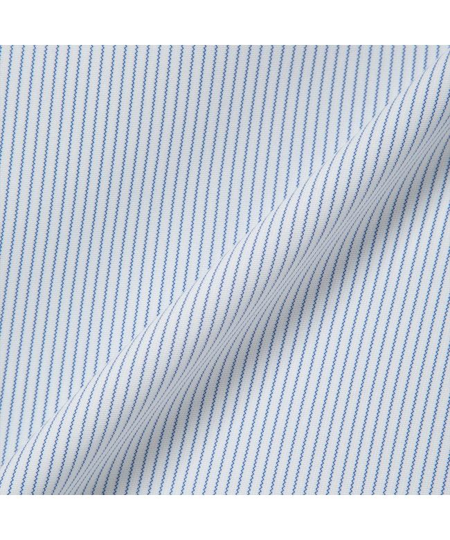 トーキョーシャツ TOKYO SHIRTS 【ストレッチ】 スキッパー 長袖 形態安定 ニットシャツ レディース (ブルー) ブルー