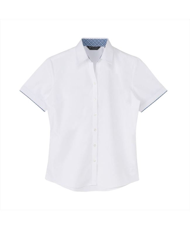Tokyo Shirts 【Anti-See-Through】 Skipper Short Sleeve Shape