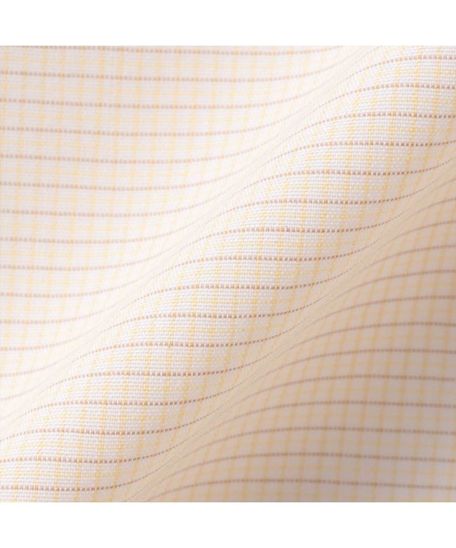 トーキョーシャツ TOKYO SHIRTS 【透け防止】 スキッパー 七分袖 形態安定 レディースシャツ (イエロー) イエロー