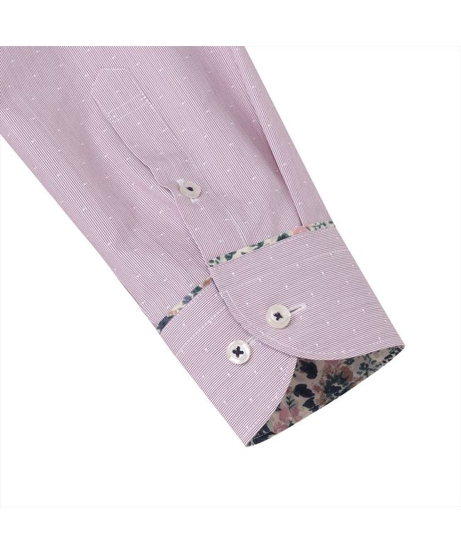 トーキョーシャツ TOKYO SHIRTS 【透け防止】 レギュラー 長袖 形態安定 レディースシャツ (パープル) パープル