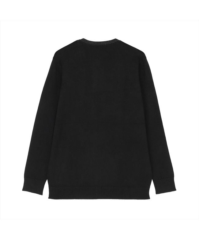トーキョーシャツ TOKYO SHIRTS ニット ラメトッパーカーディガン 長袖 レディース (ブラック) ブラック