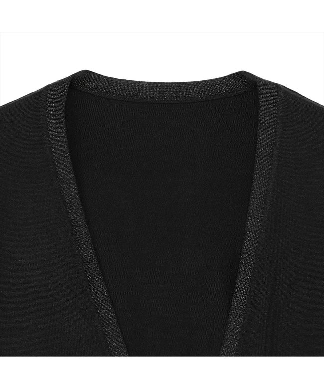トーキョーシャツ TOKYO SHIRTS ニット ラメトッパーカーディガン 長袖 レディース (ブラック) ブラック