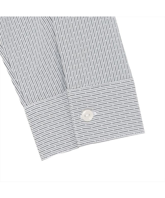 トーキョーシャツ TOKYO SHIRTS 【COFREX】 ひねりピンタックブラウス 長袖 レディースデザインシャツ (グレー) グレー