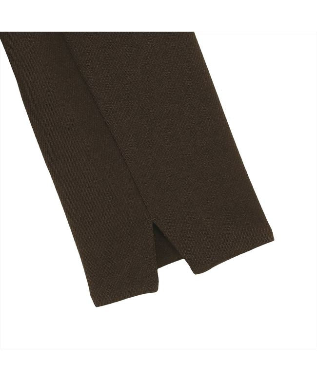 トーキョーシャツ TOKYO SHIRTS ウーリッシュ素材 テーラード ジャケット 長袖 セットアップ可能 レディース (ブラウン) ブラウン