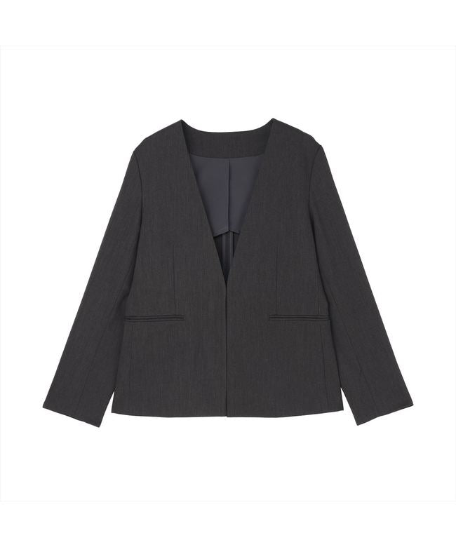 Tokyo Shirts Colorless Jacket Long Sleeve Set-up Possible Ladies