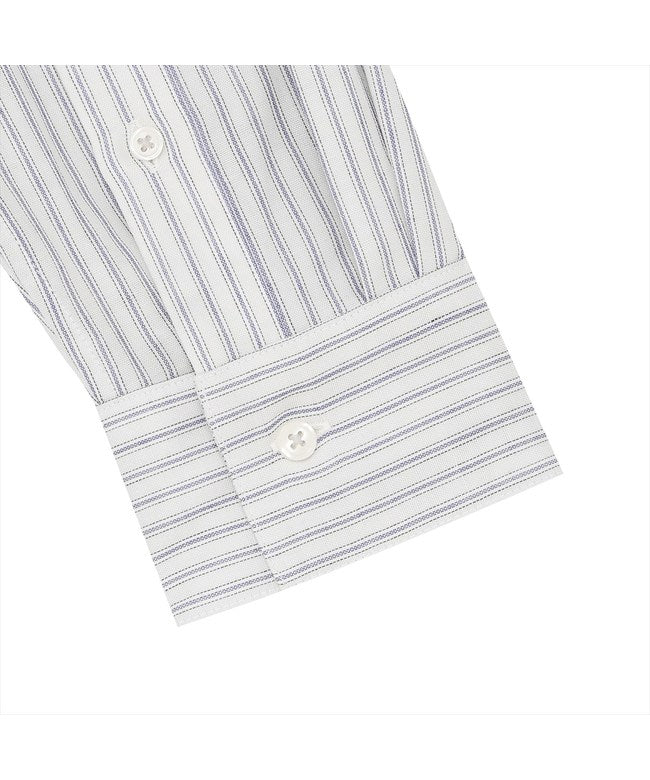 トーキョーシャツ TOKYO SHIRTS 【Pitta Re:)】 Wガーゼ ワイドフィットシャツ 長袖 綿100% レディース カジュアルシャツ (グレージュ) グレージュ
