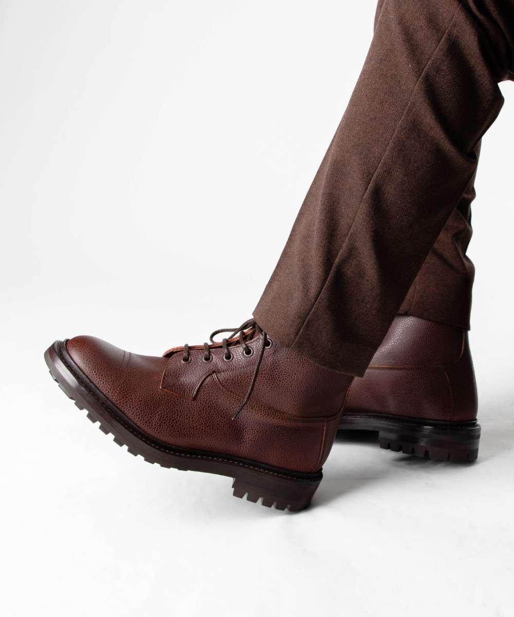 トリッカーズ Tricker's トリッカーズ Tricker's GRASSMERE グラスミア LACE UP SHOES レースアップブーツ 6895 ブーツ メンズ シューズ (BROWN ZUG) BROWN ZUG