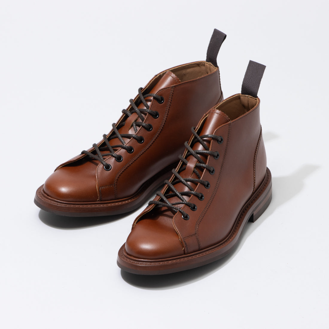 トリッカーズ Tricker's レースアップブーツ ETHAN 6077,MARRON