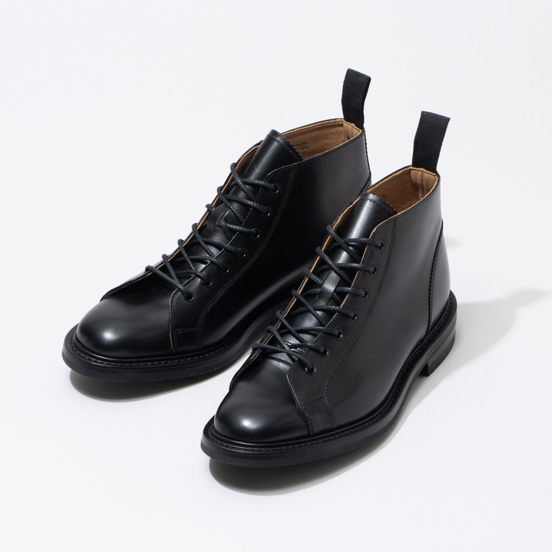 トリッカーズ Tricker's レースアップブーツ ETHAN 6077,BLACK