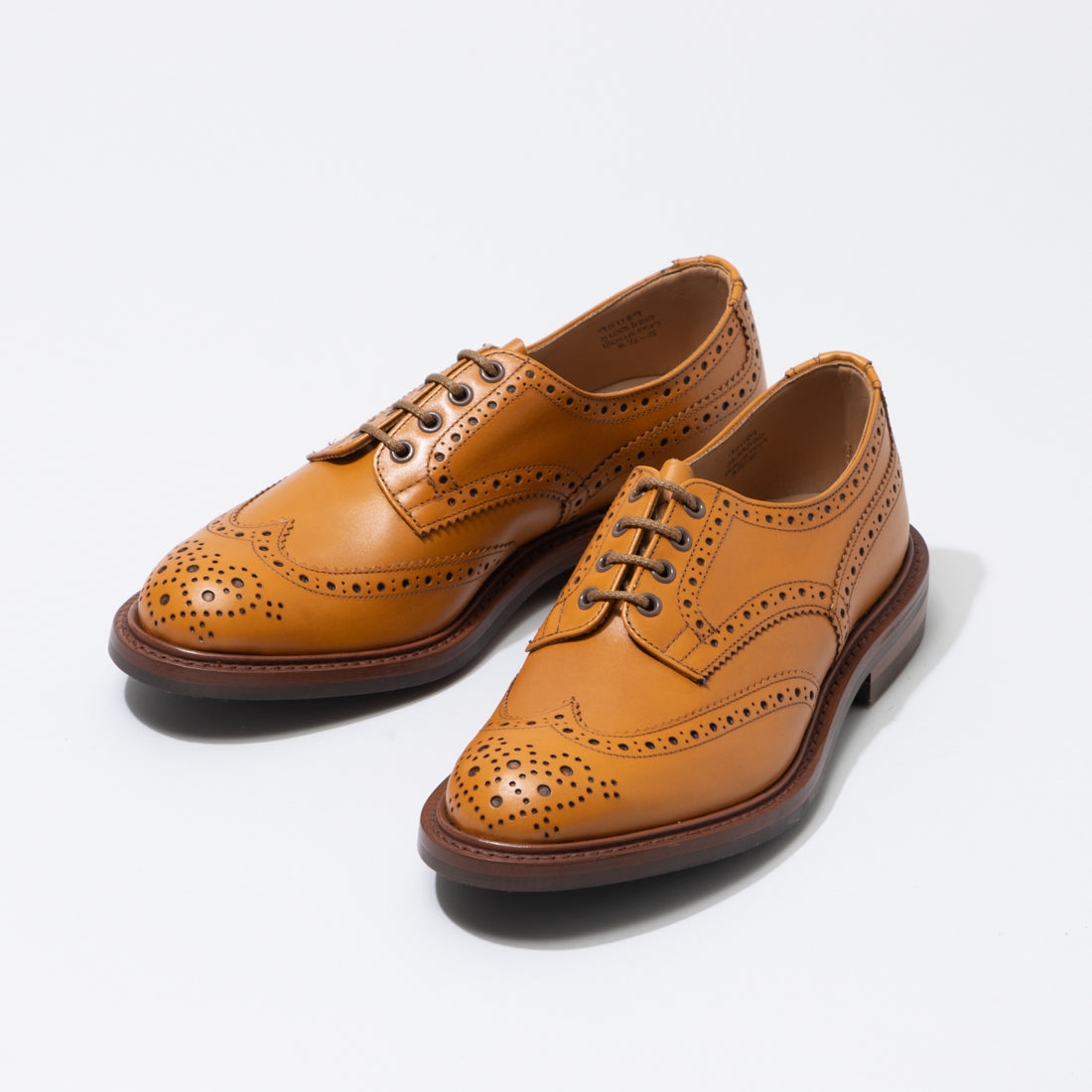 トリッカーズ Tricker's  レザーウィングチップ BOURTON 5633,ACONE
