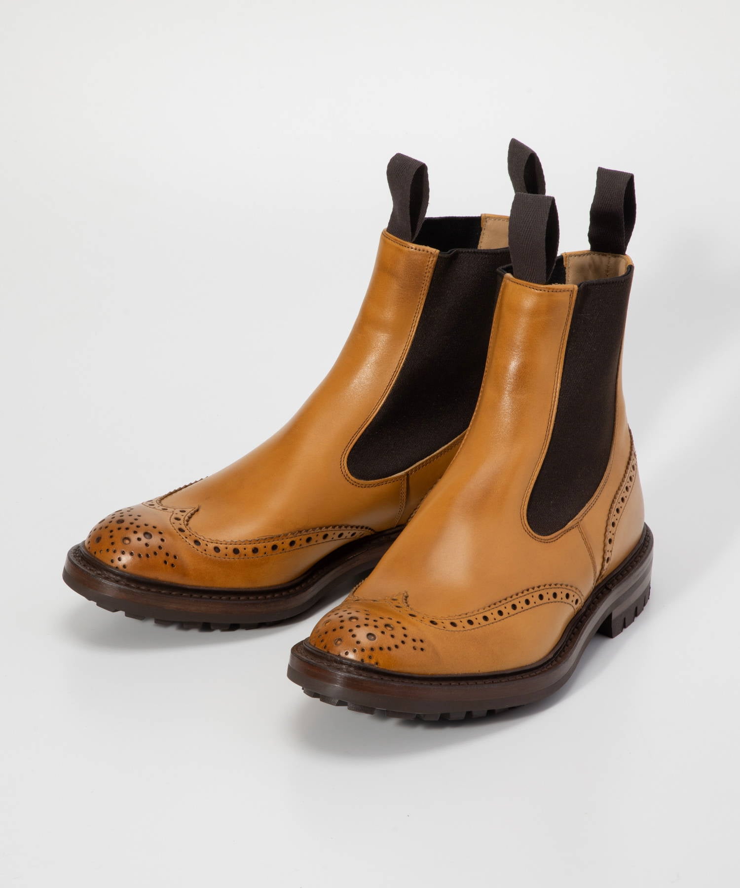 トリッカーズ Tricker's 2754 HENRY COMMANDO SOLE 5 FIT ブーツ メンズ シューズ ヘンリー サイドゴアブーツ コマンドソール フィッティング5 レザーブーツ 革靴,バーニッシュ