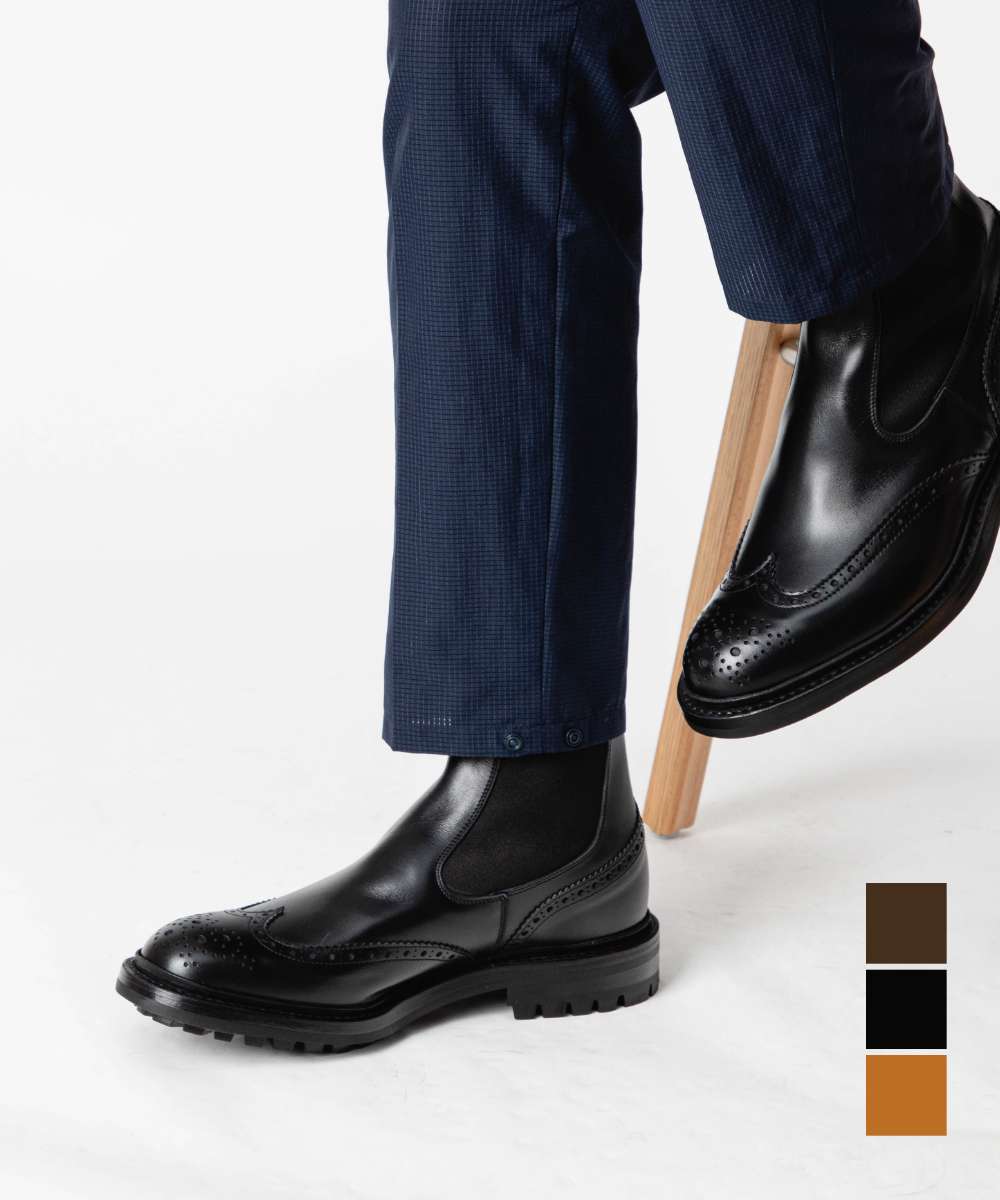 トリッカーズ Tricker's 2754 HENRY COMMANDO SOLE 5 FIT ブーツ メンズ シューズ ヘンリー サイドゴアブーツ コマンドソール フィッティング5 レザーブーツ 革靴