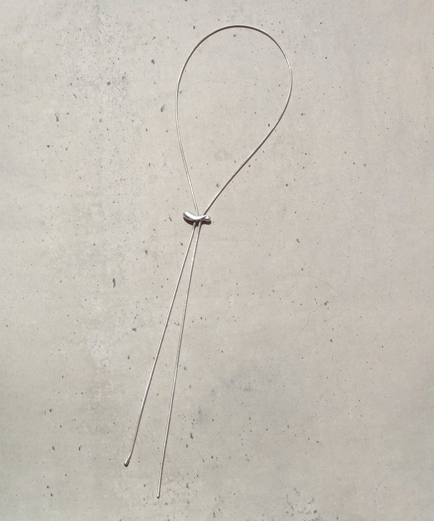 ゴールディ GOLDY ニュアンス メタル ループ タイ ネックレス / 3230408※ (シルバー系その他) シルバー系その他