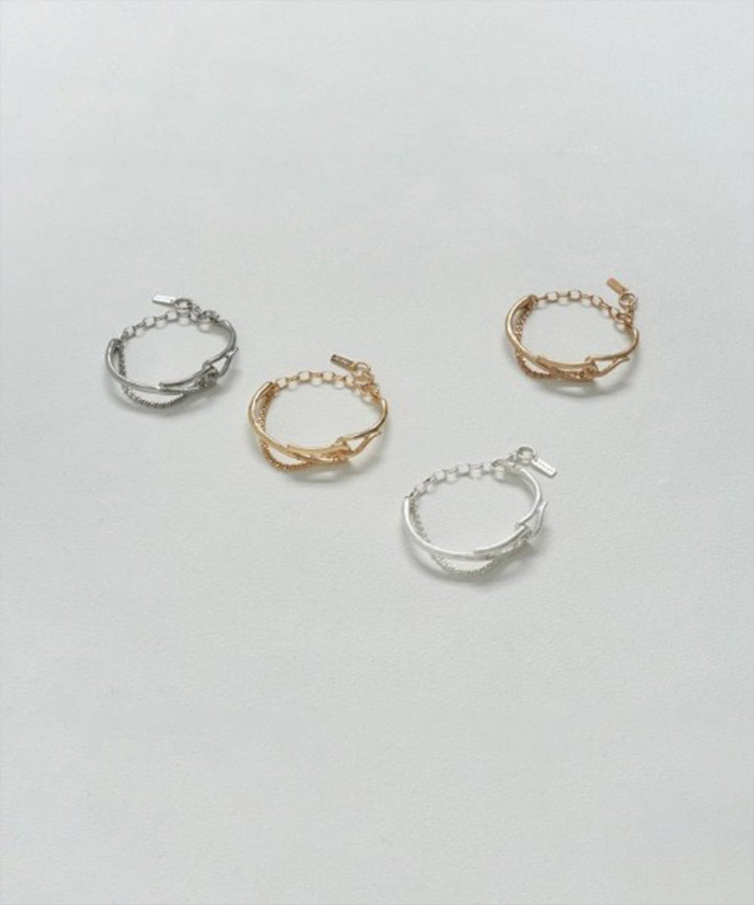 ゴールディ GOLDY アレルギー対応 ミックスチェーンブレスレット 4240202 (ゴールド系その他2) ゴールド系その他2