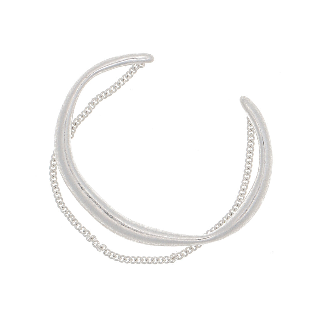 ゴールディ GOLDY アレルギー対応 チェーンレイヤード ラインバングル 4250406 (シルバー系1) シルバー系1