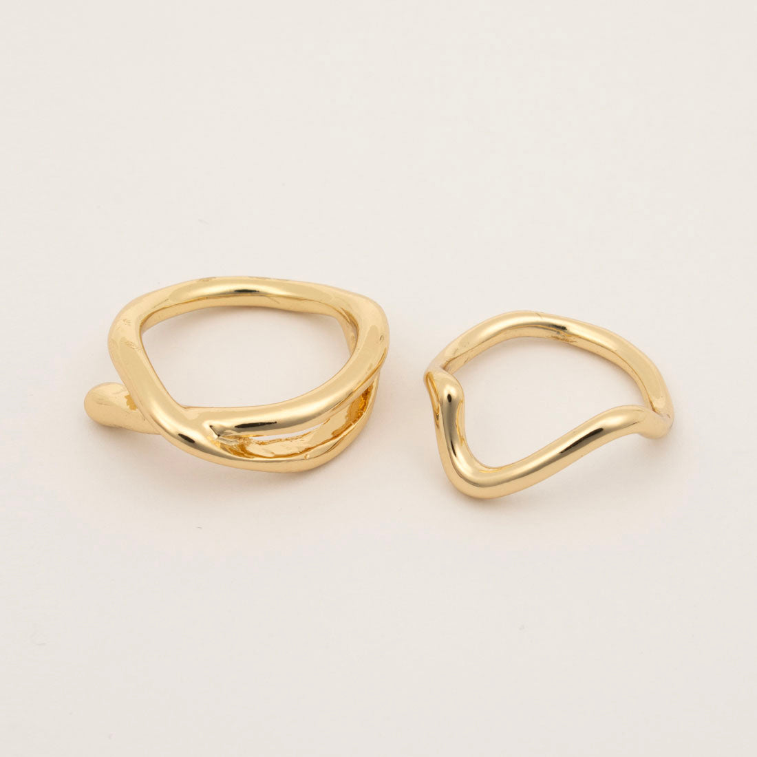 ゴールディ GOLDY 2個セット ニュアンスリング 5250905 (ゴールド) ゴールド